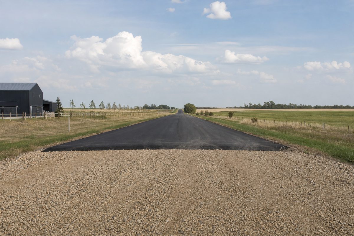 Gravel to Asphalt Driveways in Saskatoon